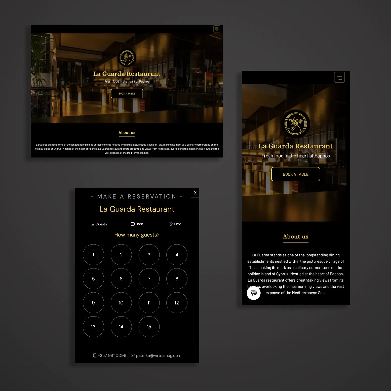 Build A Professional Restaurant Website Instantly With EzRes.app
