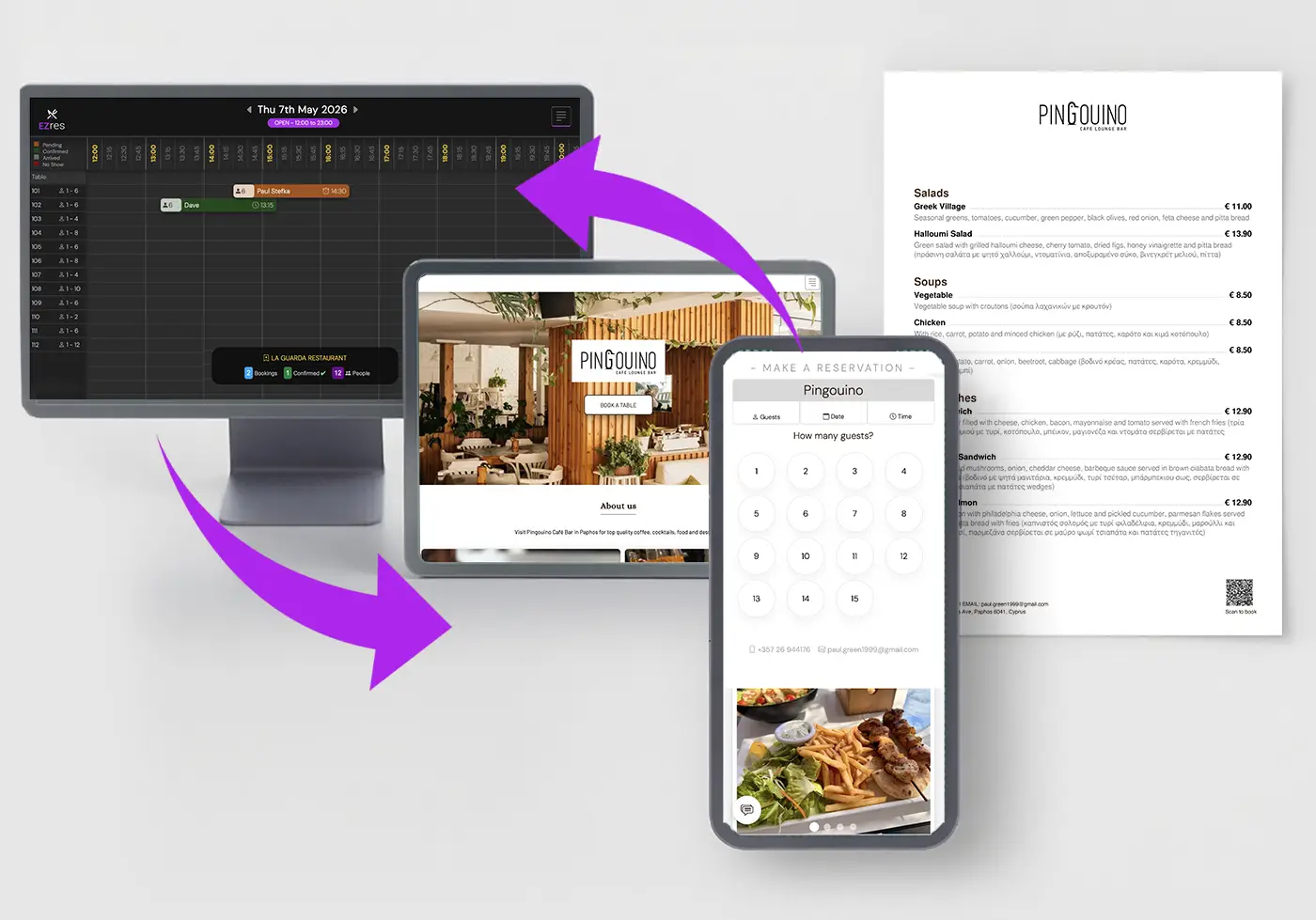 Increase Bookings With EzRes Restaurant Website Features